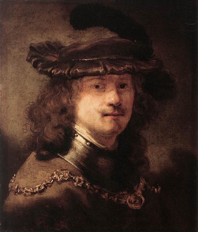 FLINCK, Govert Teunisz. Portrait of Rembrandt df Sweden oil painting art